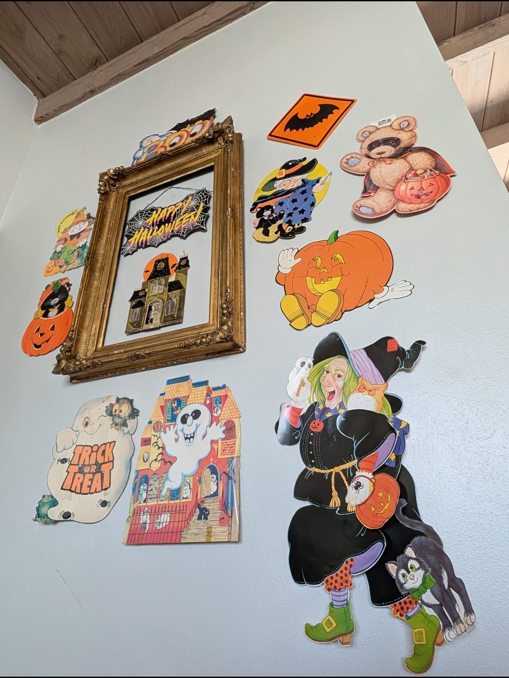 Vtg Lot 1980s-90s Halloween Wall Dicuts - Picture 7 of 10